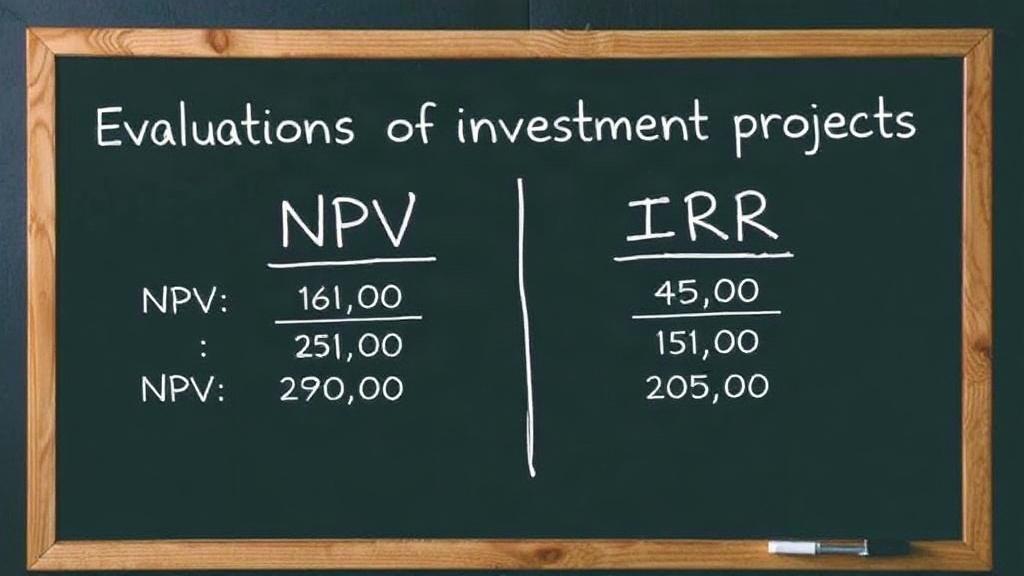 - Оценка инвестиционных проектов: NPV, IRR, срок окупаемости. Как связаны между собой NPV, IRR и срок окупаемости